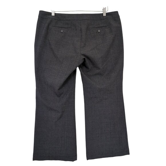 Body By Victoria Pants Women 14 Gray Kate Fit Bootcut Career Office Professional - Picture 2 of 9